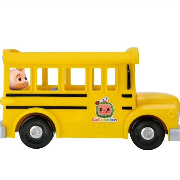 Cocomelon Musical Yellow School Bus Toy Set JJ - Picture 13 of 16